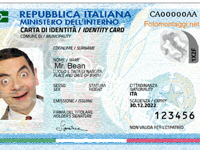 electronic italian id card th
