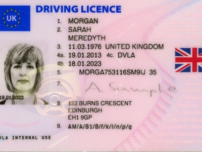 UK driver license